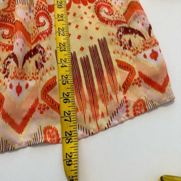 Torrid Smocked Chiffon Babydoll Three Quarter Sleeve Top Sz 1X - Picture 11 of 12